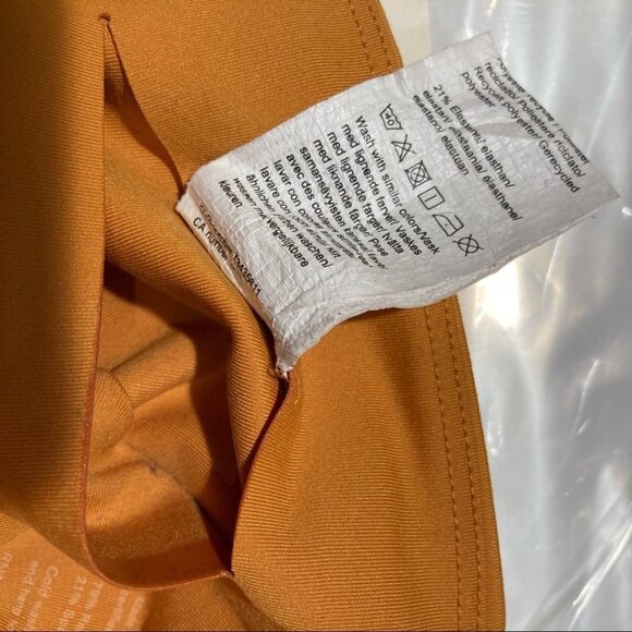 GIRLFRIEND COLLECTIVE Sz XXL Honey High Rise Leggings 7/8 Inside Back  Pocket - Picture 9 of 9